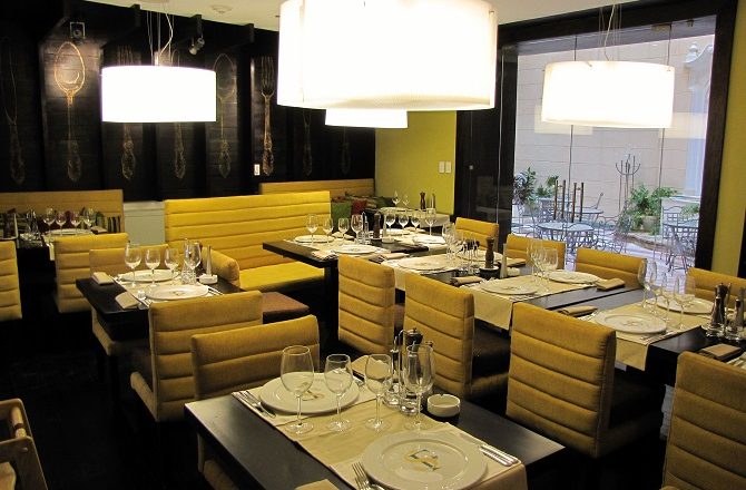 The restaurant at Palacio Marques San Felipe in Havana, part of Habaguanex