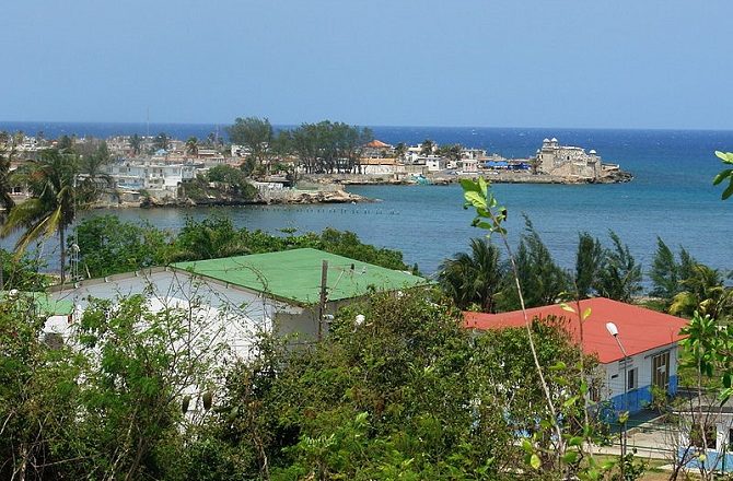 The fishing village of Cojimar, made famous in Ernest Hemingway's Old Man and the Sea