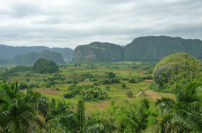 Vinales is a popular destination on tours of Cuba