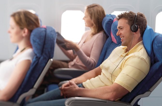 A passenger flying in economy class on British Airways