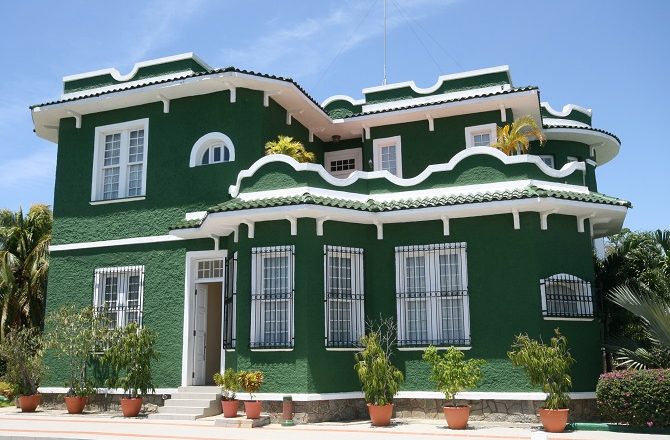 The Hotel Casa Verde in Punta Gorda, Cienfuegos