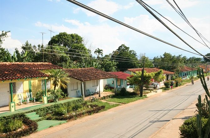 Calle Rafael Trejo in Vinales, Cuba