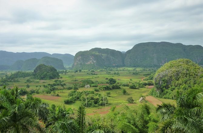 Vinales can be reached by bus from Havana