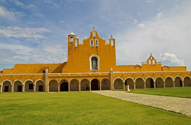 Izamal in the Yucatan Peninsula