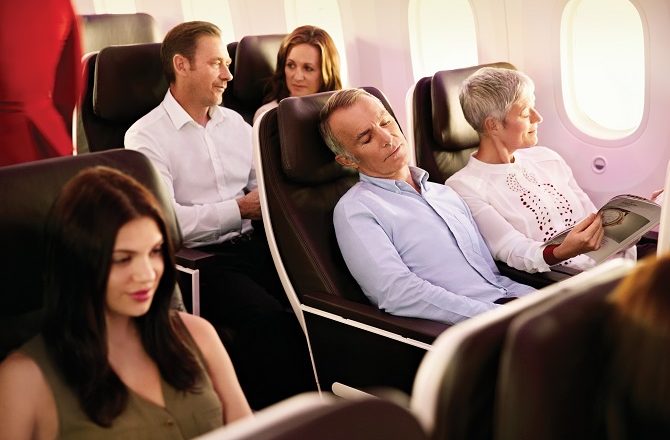 Virgin Atlantic Premium Economy - Up or Down? - beyondtheordinary