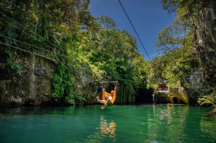 xcaret zipline cancun