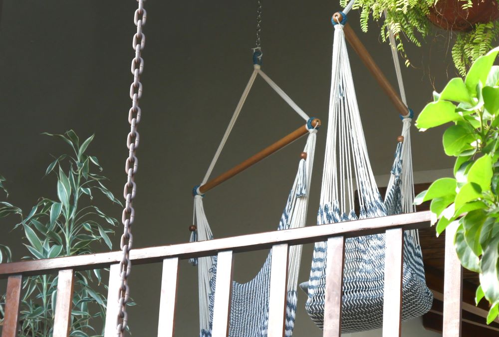 Hammocks On Terrace