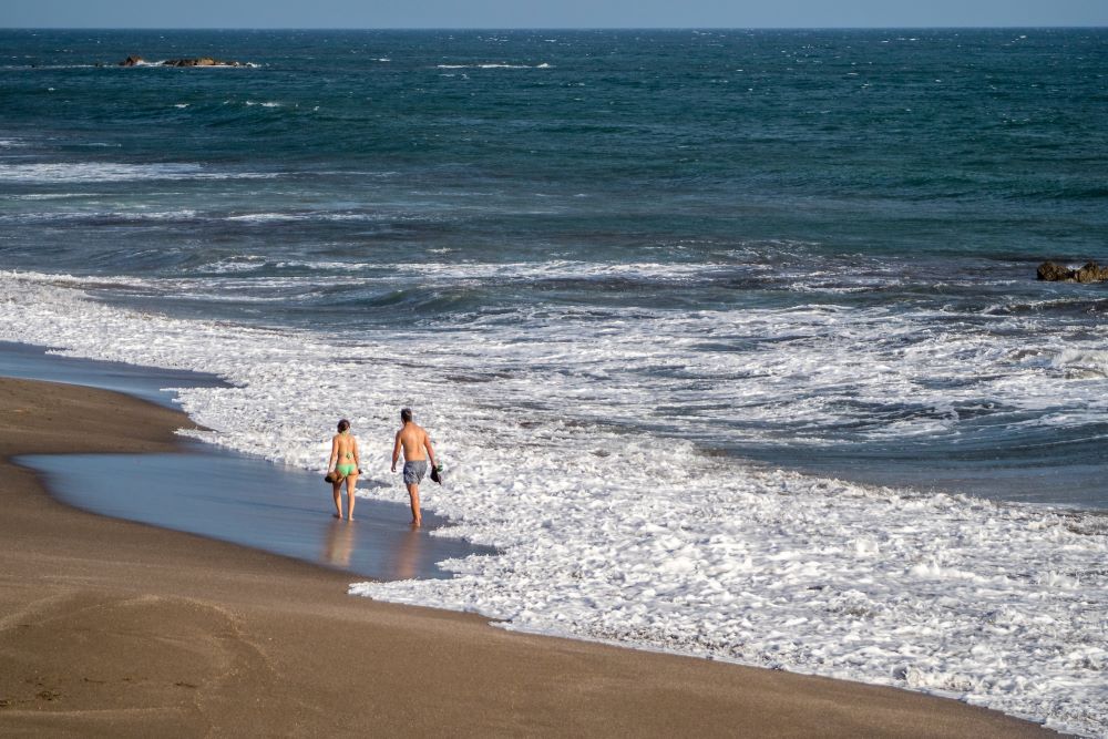 Couple Beach Nicaragua