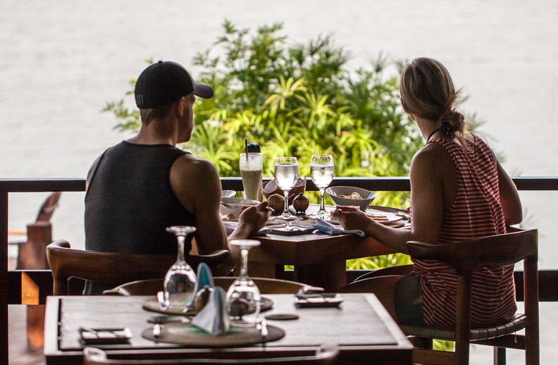 Lunch Lake Nicaragua