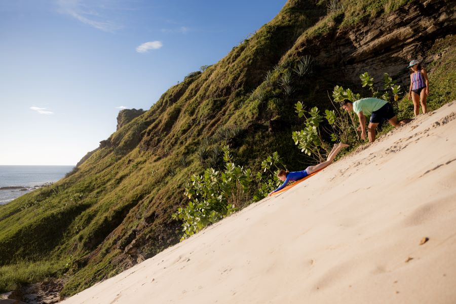 Sand Surfing Nicaragua