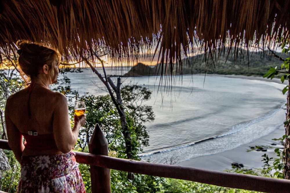 Woman With Drink Nicaragua