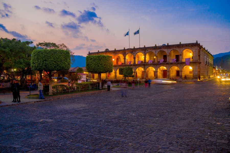 Evening Arrival In Guatemala