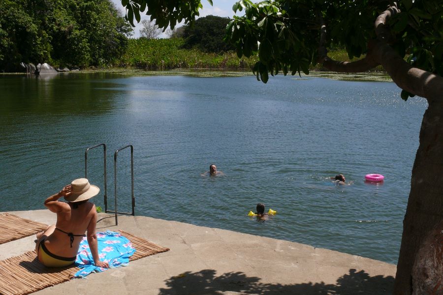 Zopango Island Swimming