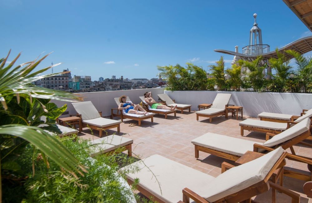 Rooftop Hotel Terrace Old Havana